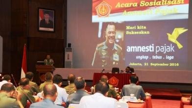 Panglima TNI Minta Prajurit Dukung Program Tax Amnesty