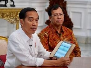 Jokowi Lapor SPT Pajak Via Online
