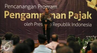 Jokowi: Petani hingga Pensiunan Tak Perlu Ikut Tax Amnesty