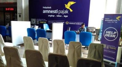 Begini Penampakan Helpdesk Tax Amnesty di Kantor Menkeu Bambang